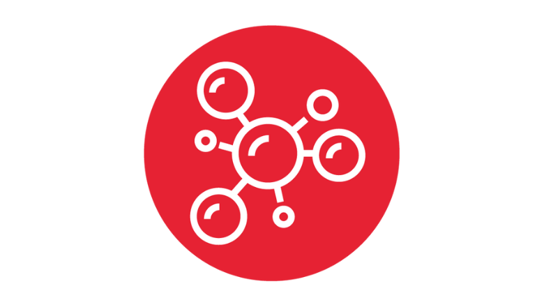 Bubbles connected to each other