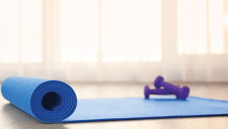 Fitness yoga mattress
