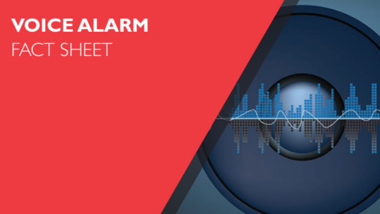 Voice Alarm Factsheet