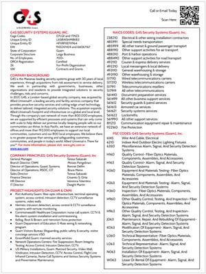 G4S Guam & CNMI Capabilities Statement