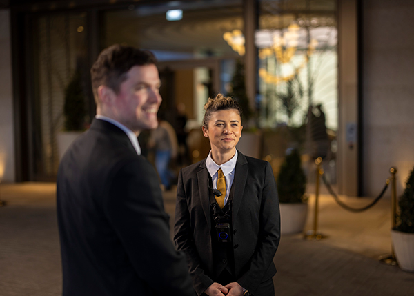 Security professionals G4S