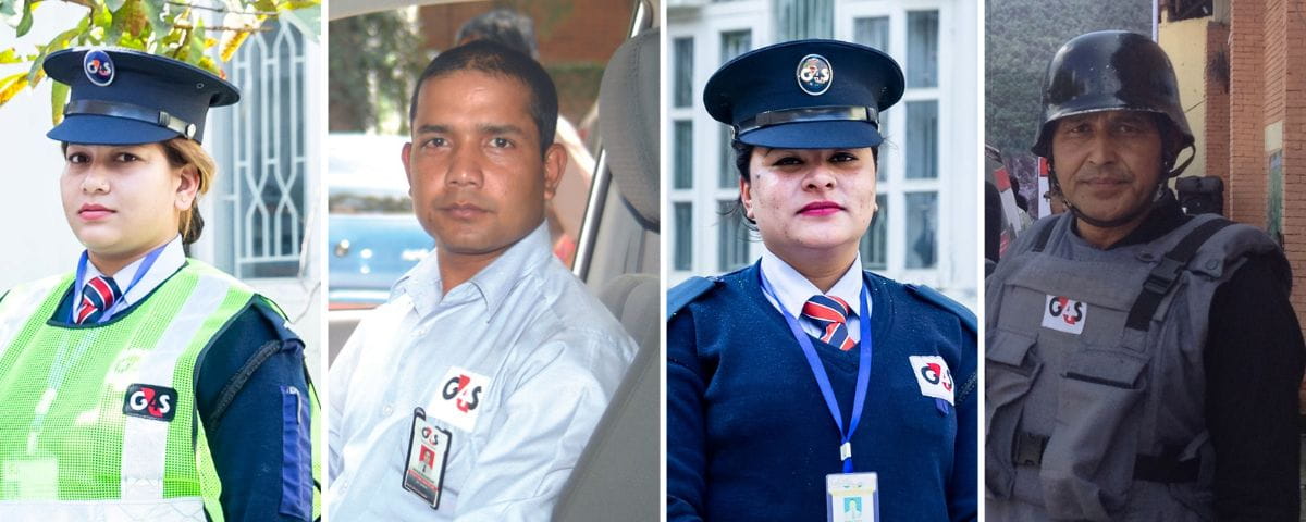 Employees at G4S Nepal