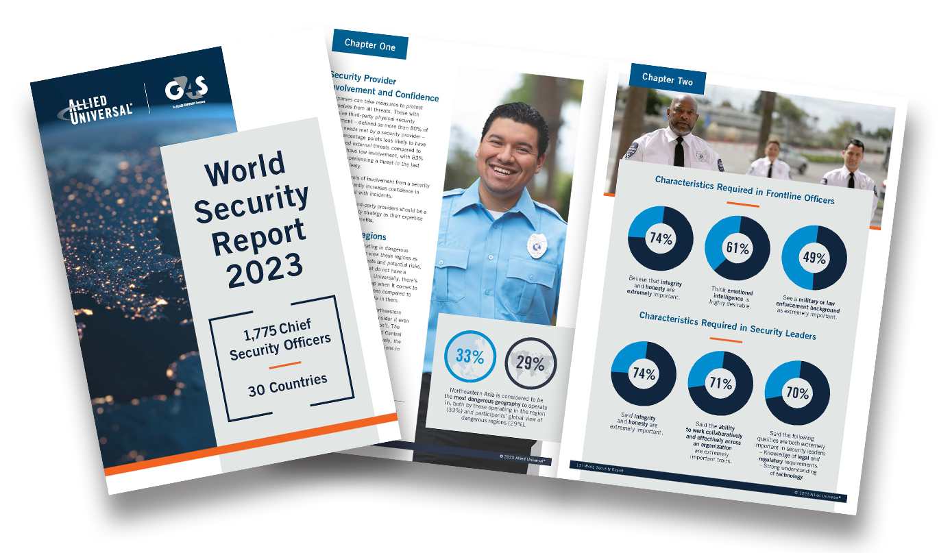 World security report booklet
