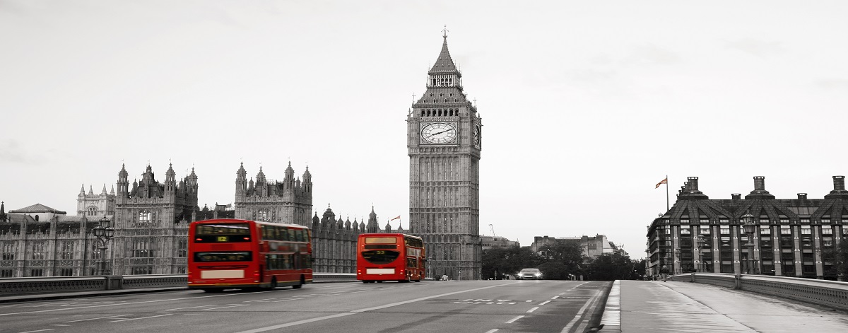 Palace of Westminster seen from the South Bank