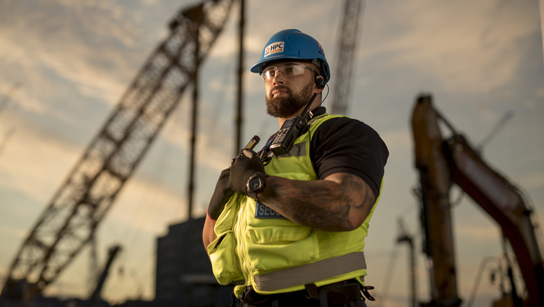 Enhanced Security Officer on site at Hinkley Point C