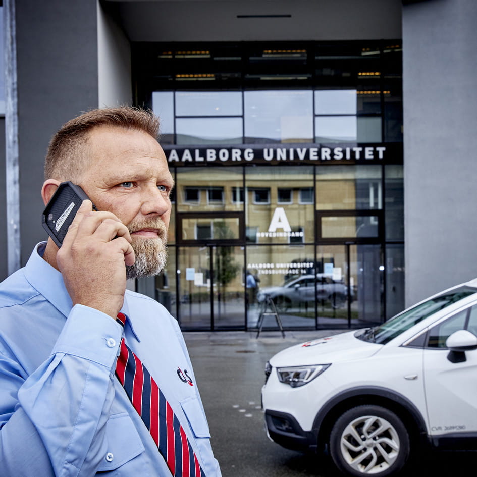 G4S Security at Aalborg University