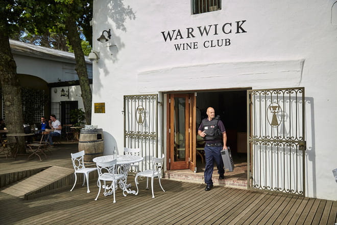 CIT collection at wine estate in Cape Town, South Africa