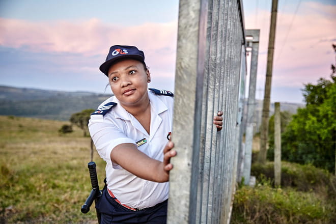 Security Officer at wind farm in Port Elizabeth, South Africa