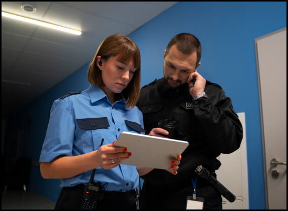 guardias de seguridad