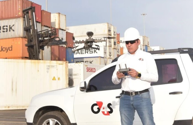 Uso de dron en seguridad