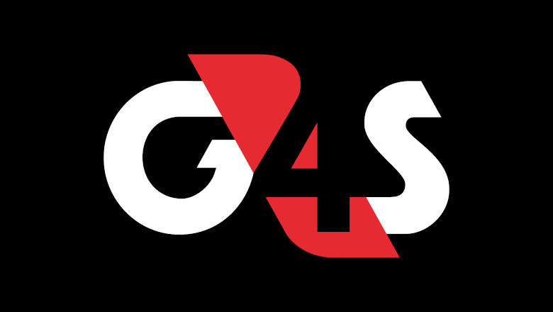 g4s logo black background