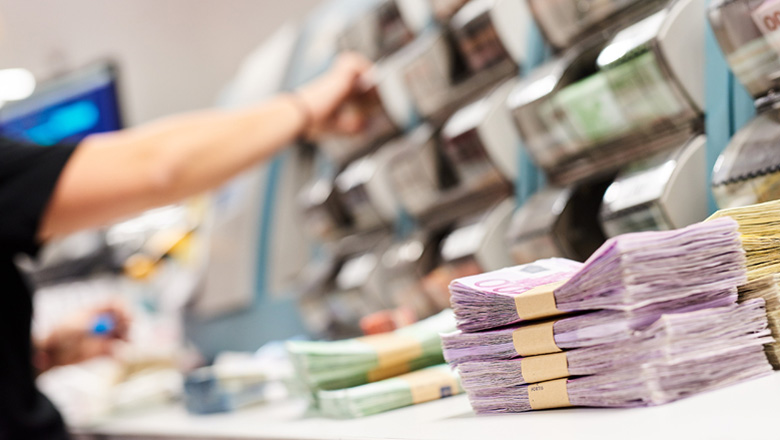 Snelle geldverwerking