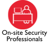 On-site Security Professionals