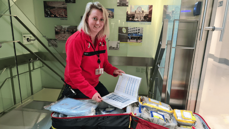 Julie - Safety Guard au Parlement Européen