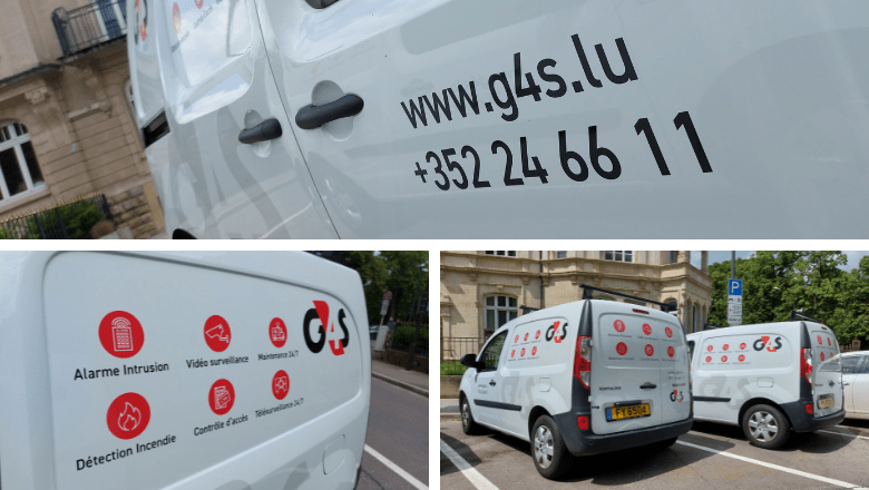 Les véhicules G4S