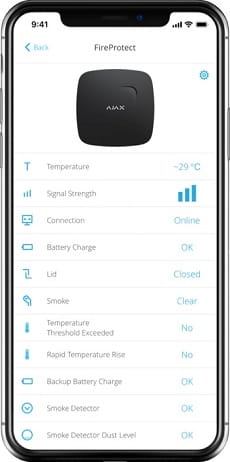 Išmanioji apsaugos programėlė AJAX