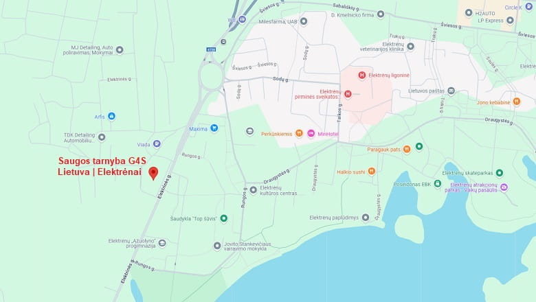 Saugos tarnybos G4S Lietuva Elektrėnų padalinys