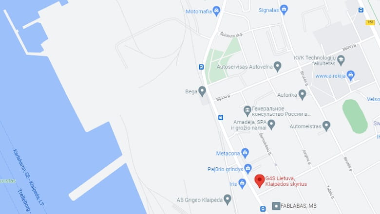 Saugos tarnybos G4S Lietuva Klaipėdos padalinys