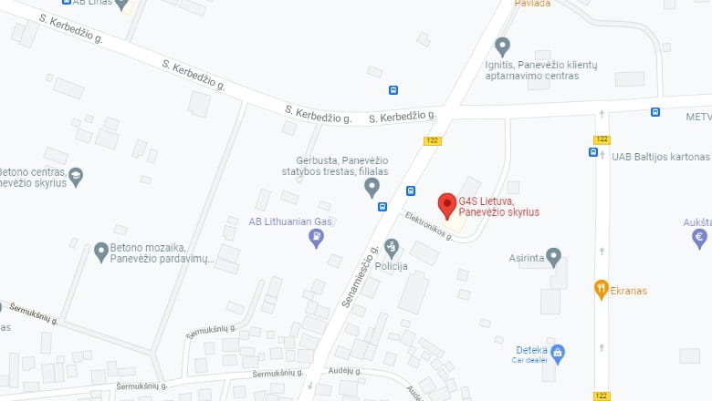 Saugos tarnybos G4S Lietuva Panevėžio padalinys