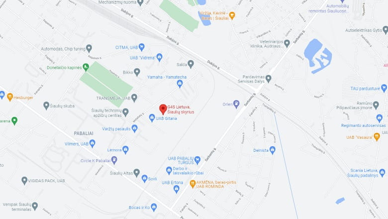 Saugos tarnybos G4S Lietuva Šiaulių padalinys