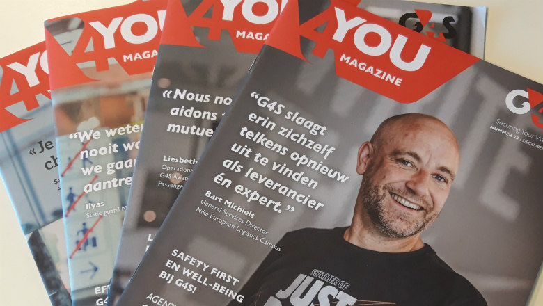 4YOU magazine: magazine voor klanten en medewerkers van G4S