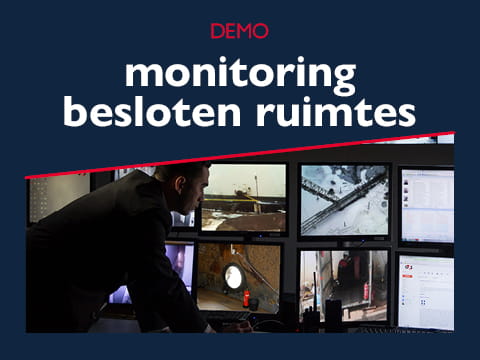 Monitoring besloten ruimtes