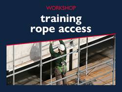 Training rope access