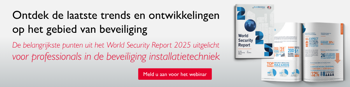 Webinar World Security Report 2025 Installateurs
