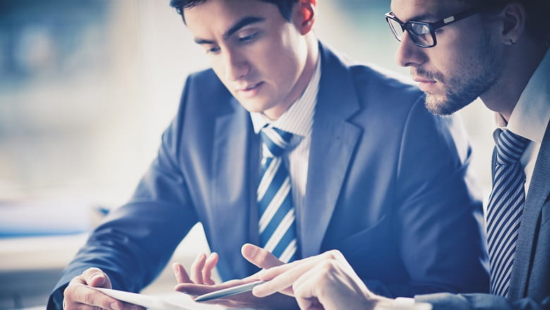 Consulting business men