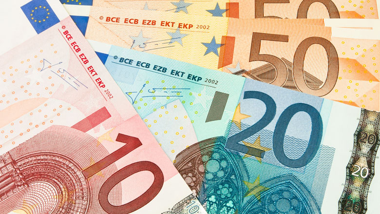 geld eurobiljetten