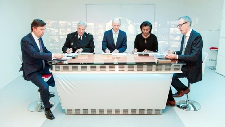 Ondertekening convenant waardetransport