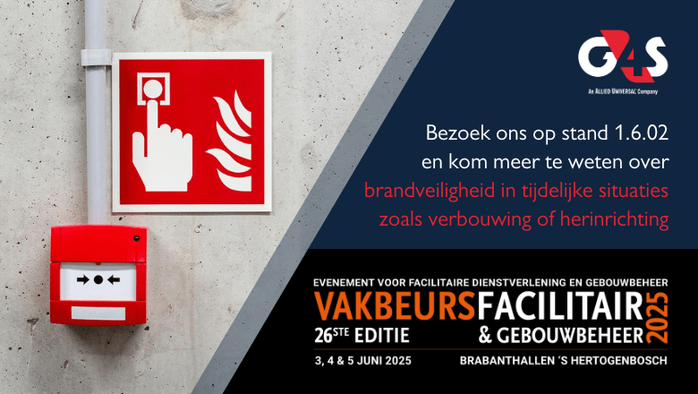 G4S Vakbeurs Facilitair en Gebouwbeheer brandveiligheid