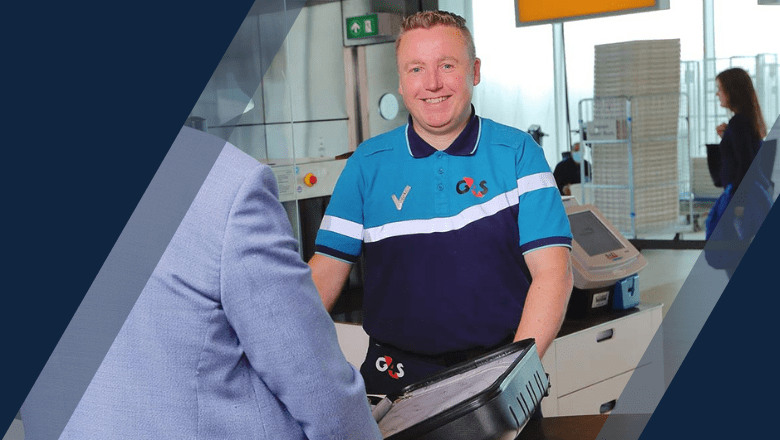 G4S security check luchthaven