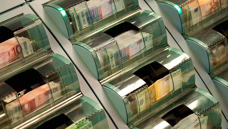 Geldverwerking biljetten