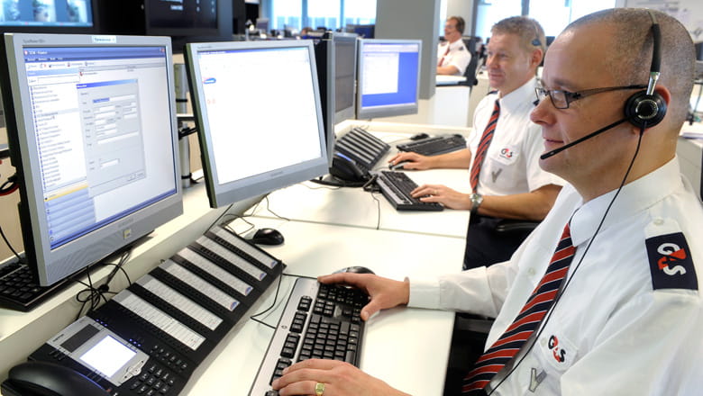 G4S alarmcentrale centralisten