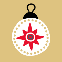 Veiligheidstips feestdagen - afbeelding kerstbal