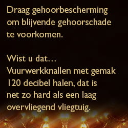 Veiligheidstips feestdagen - draag gehoorbescherming