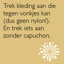 Veiligheidstips feestdagen - draag veilige kleding