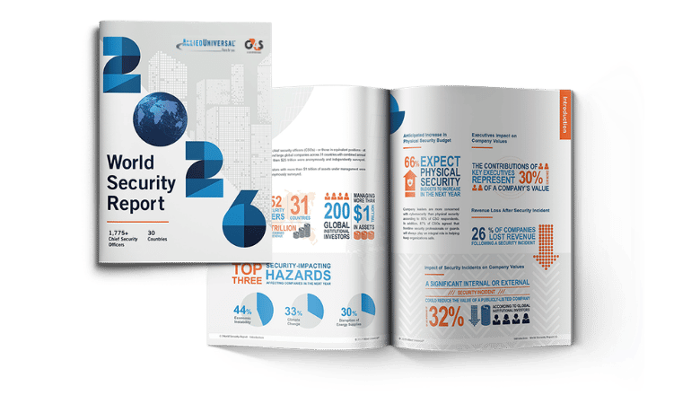 World security report sporočilo za javnost