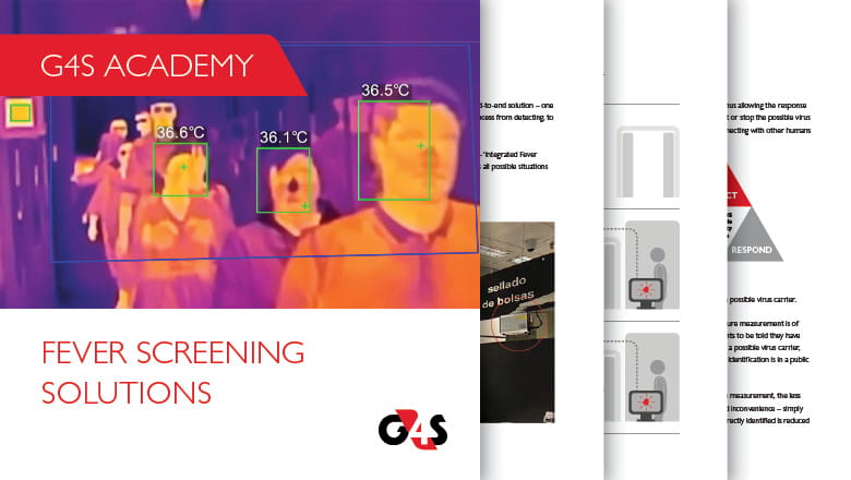 Fever screening guide cover