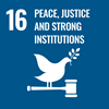 Sustainable Development Goal 16PeaceJusticeInstitutions